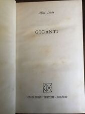GIGANTI-ALFRED DOBLIN-COLLANA