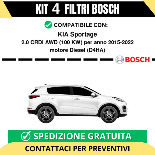 Kit bosch filtri - kit,