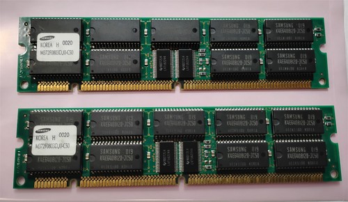 Kit ram 128mb 2x64mb 50ns - ram,