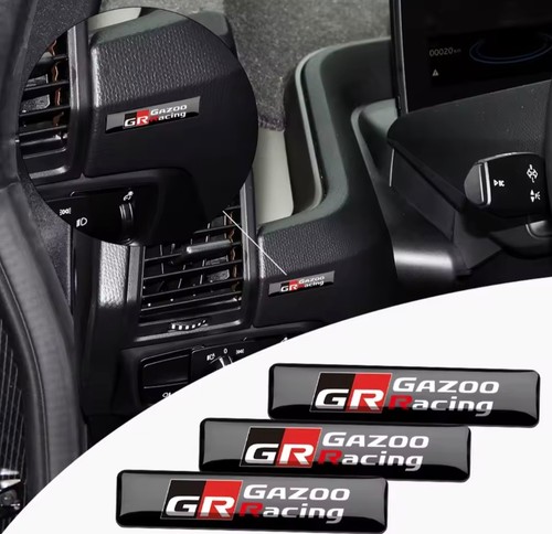 Nuovo adesivo toyota gazoo - adesivo,