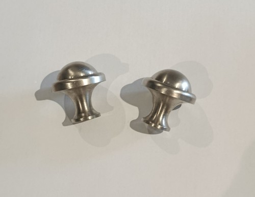 Lot boutons tiroir inox - boutons,