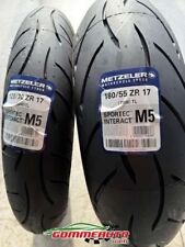 COPPIA GOMME METZELER 120/70ZR17 (58W) + 180/55ZR17 (73W) SPORTEC M-5 INTERACT