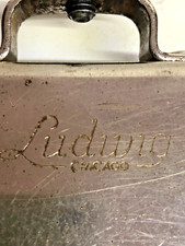 Campanaccio Ludwig Chicago Vintage made in USA anni '60 in metallo cromato