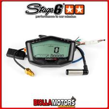 S6-4081/BK CONTACHILOMETRI DIGITALE MULTIFUNZIONE STAGE6 R/T MK2 NERO