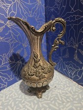 Brocca Anfora In Peltro Vintage