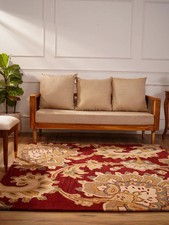 Tappeto quadrato in lana