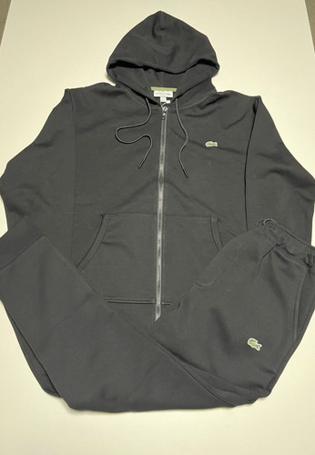 Tuta lacoste uomo colore nero - tuta,