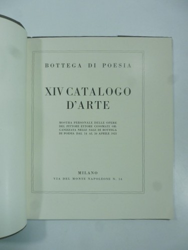 Bottega poesia xiv - poesia.,