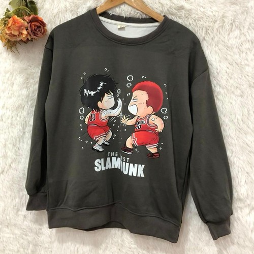 Felpa anime slam dunk design - slam, m