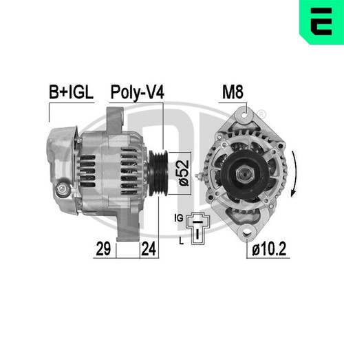 Generatore alternatore lima - generatore,