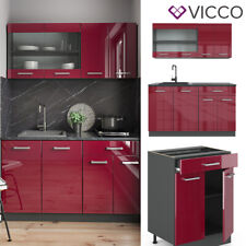 Cucina combinabile R-Line Single Cucina componibile 140 cm Cucina Blocco Vicco