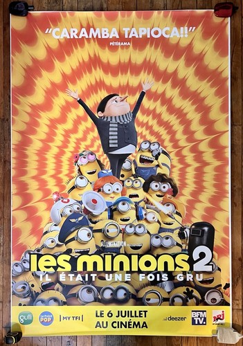 Affiche cinéma les minions - affiche,