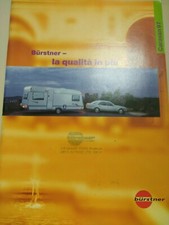BURSTNER CARAVAN BROCHURE DEPLIANT 1997 ROULOTTE