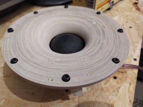 Coppia flangia tromba - tromba, horn