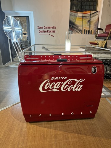 Ghiacciaia coca cola americana - ghiacciaia,