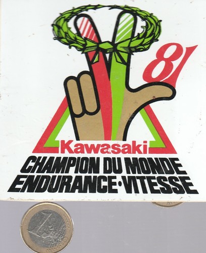 Stickers moto 1981 - stickers.,