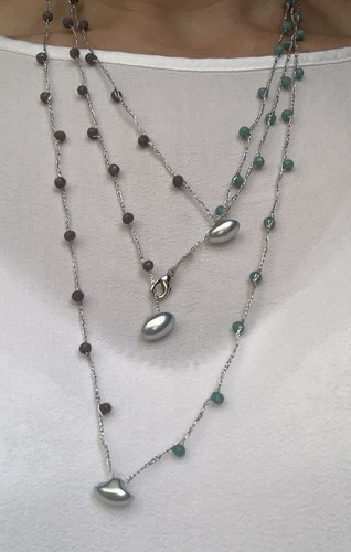 Collana donna fatta mano - collana, a