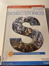 LIBRI SCOLASTICI SCUOLE SUPERIORI Senso Storico 2 9788869102349 vedi video