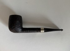 Pipa rara collezione SASIENI One Dot Fishtail logo rusticata restaurata con vera