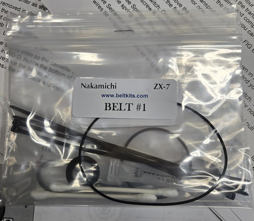 Kit cinghia nakamichi - kit, zx-7