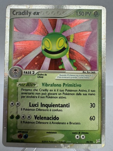 Pokemon tcg cradily 95 - cradily, ex