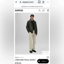 Giacca da campo Aspesi verde