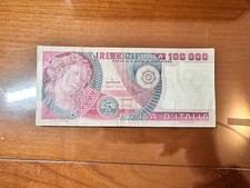 REPUBBLICA ITALIANA BANCONOTA LIRE 100000 BOTTICELLI 10 5 1982 qBB SABAUDA