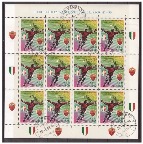 Italia 2001 scudetto - italia,