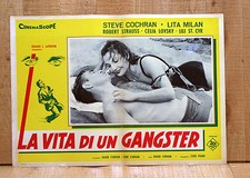 LA VITA DI UN GANGSTER poster fotobusta Steve Cochran Lita Milan I, Mobster F6