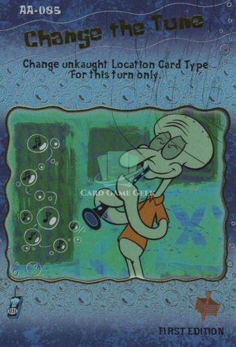 Change the tune - change,