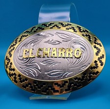 EL CHARRO Fibbia Ovale Big 130