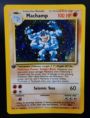 Machamp 102 cosmos holofoil - cosmos,