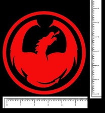 Adesivo Dragon Optical Surf Snow Wake Die Cut decalcomania 6" scegli il tuo colore