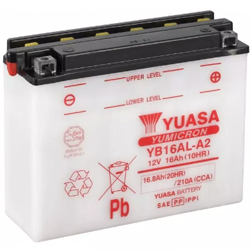 Batteria yuasa yb16al per - yuasa,