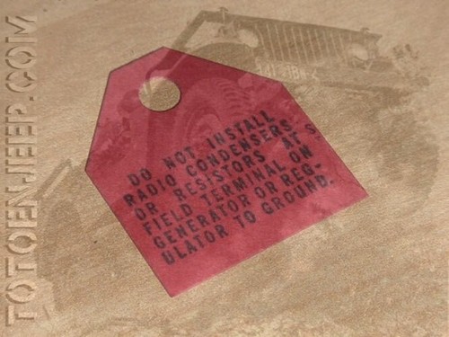 Etiquette generatrice dynamo - etiquette,