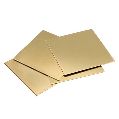 Lamiere quadrate ottone - lamiere,