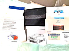 MERCEDES E 200 ELEGANCE 1997 KIT COMPLETO LIBRETTI USO E MANUTENZIONE + CUSTODIA