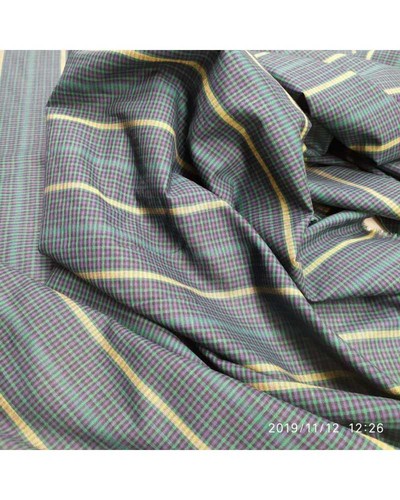Tessuto scozzese cotone con - tessuto,