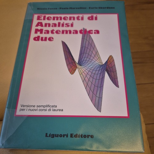 Elementi analisi matematica - elementi, di