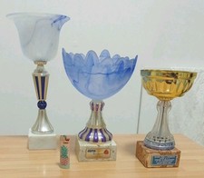 COPPE TROFEI lotto 3 pezzi VINTAGE (b)