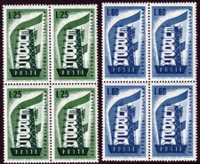 Italia - 1956 - "Europa" serie