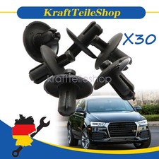 30 clip di fissaggio rivetto a percussione per Audi A2 A4 A5 A8 Q3 Q5 4D0807300
