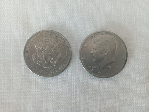 Monete mezzo dollaro del - 2, da