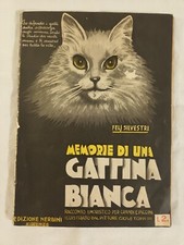illustr.  Giove Toppi Memorie di una gattina bianca Nerbini 1934