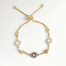 Nuovo bracciale dkny - bracciale, cristallo