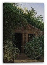 Tela cornice carl gustav carus - tela/cornice,