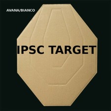 IPSC CLASSIC TARGET  bersagli  avana/white