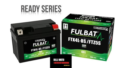 Batteria moto fulbat - batteria,