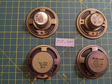 LOTTO N.4 ALTOPARLANTI VINTAGE DIAMETRO 5 CM. MARCHE VARIE - (ELE_1105)