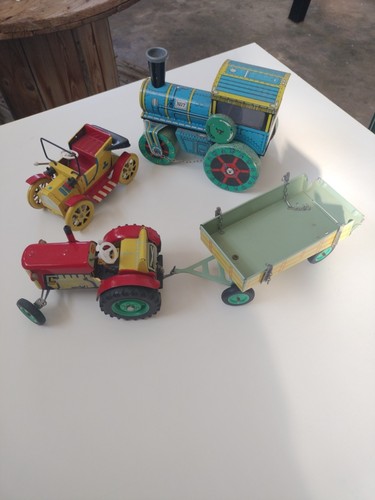 Lotto pezzi latta vintage - 4,